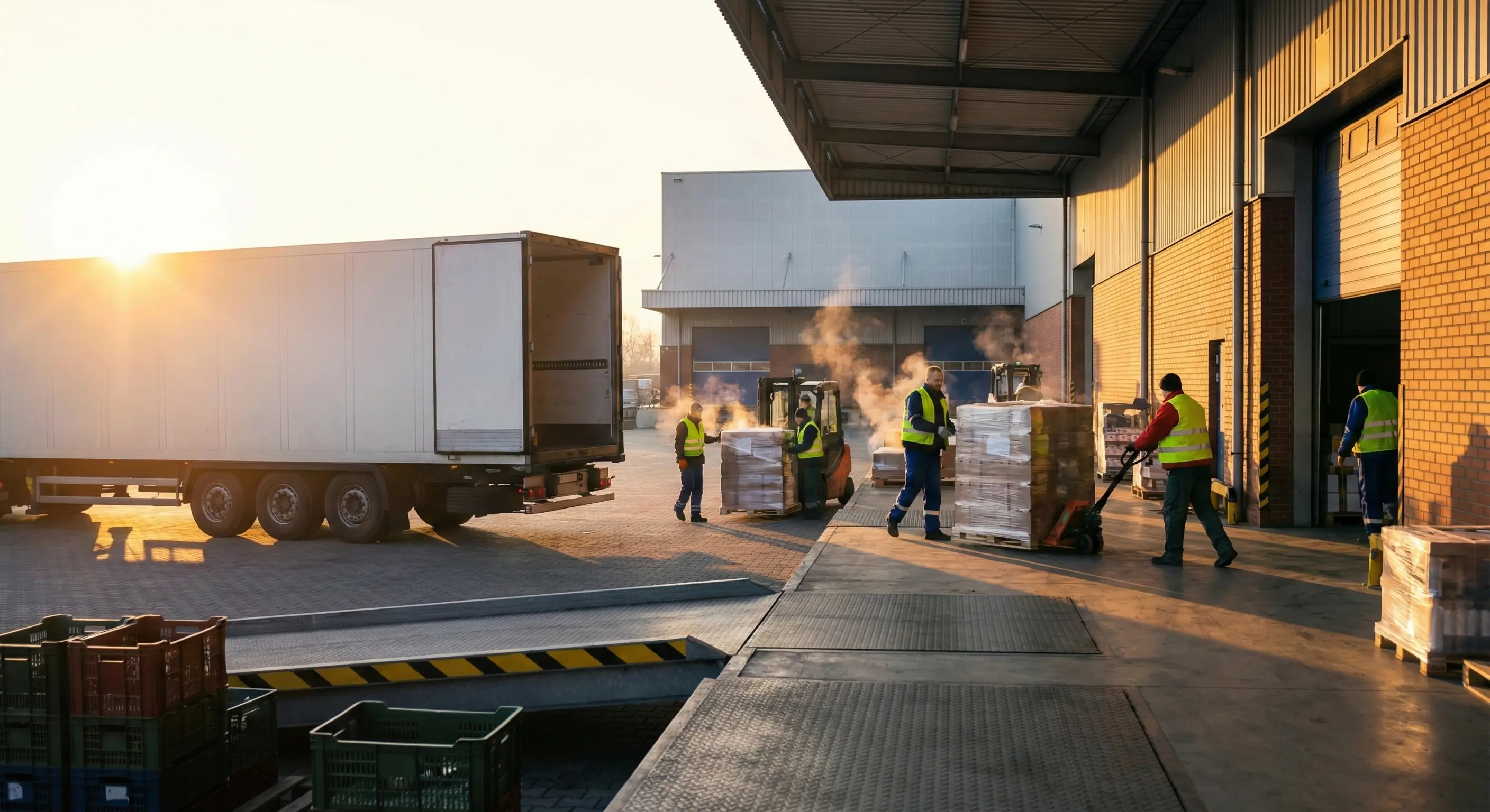Groupage (LTL) transport from Poland to Serbia, pallet consolidation in the Sosnowiec warehouse